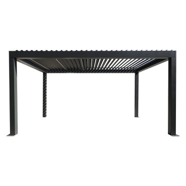 PERGOLA ELETTRICA SHADE 5X3 ALLU ANTRACI 2