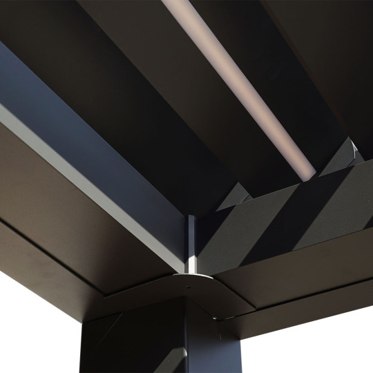 PERGOLA ELETTRICA SHADE 5X3 ALLU ANTRACI