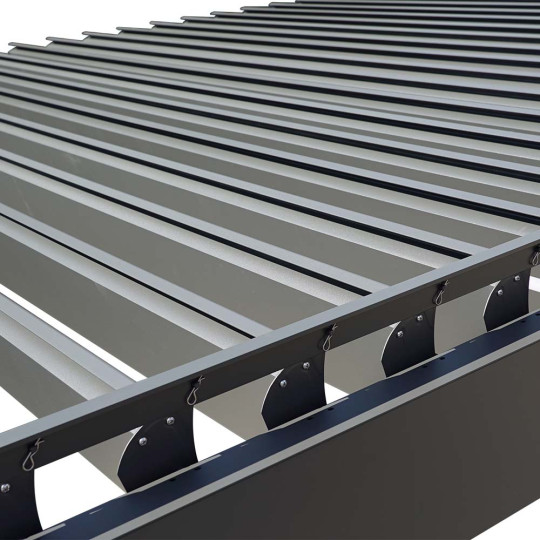 PERGOLA ELETTRICA SHADE 5X3 ALLU ANTRACI