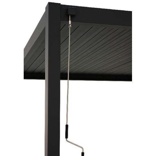 PERGOLA MIRADOR 3X4 MET ANTRACITE