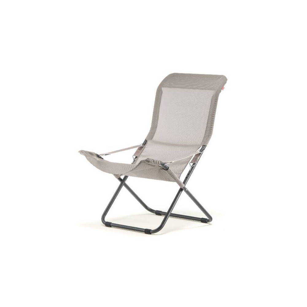 POLTRONA FIESTA ACCIAIO TORTORA