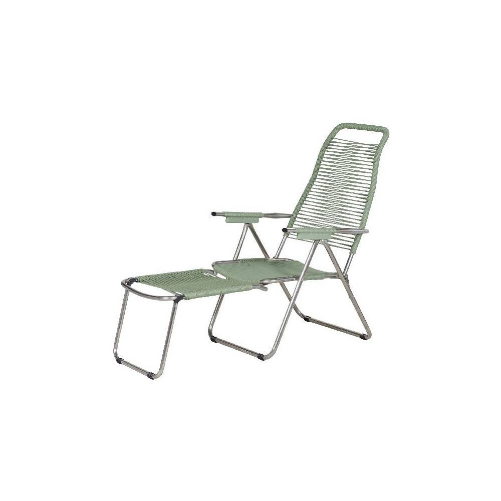 POLTRONA CORD SPAGHETTI ALU SAGEGREEN