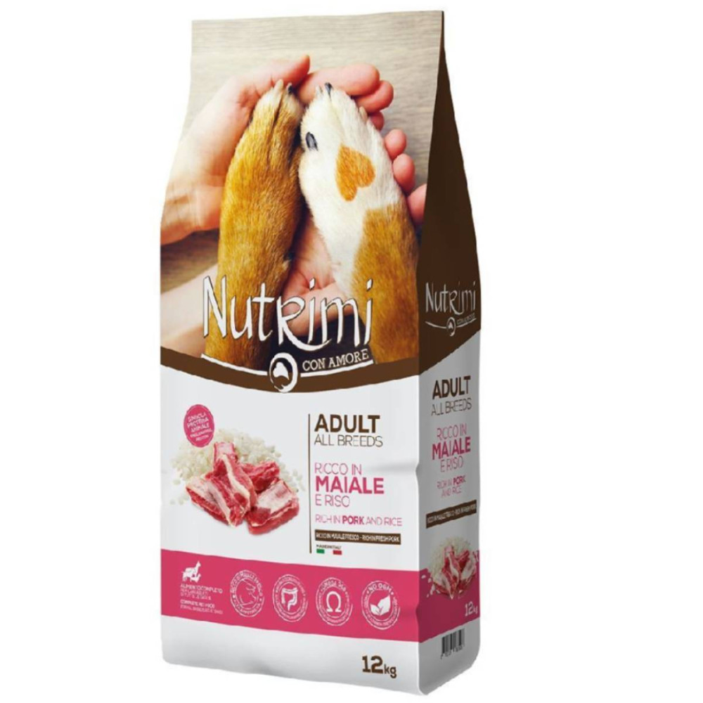 NUTRIMI ADULT ALL BREEDS MAIALE  12KG