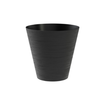 VASO HOOP D.25 BLACK