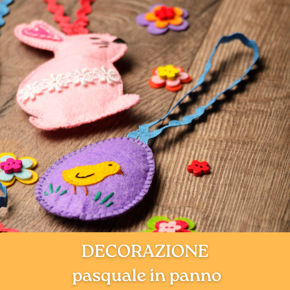 DECORAZIONE PASQUALE IN PANNO
