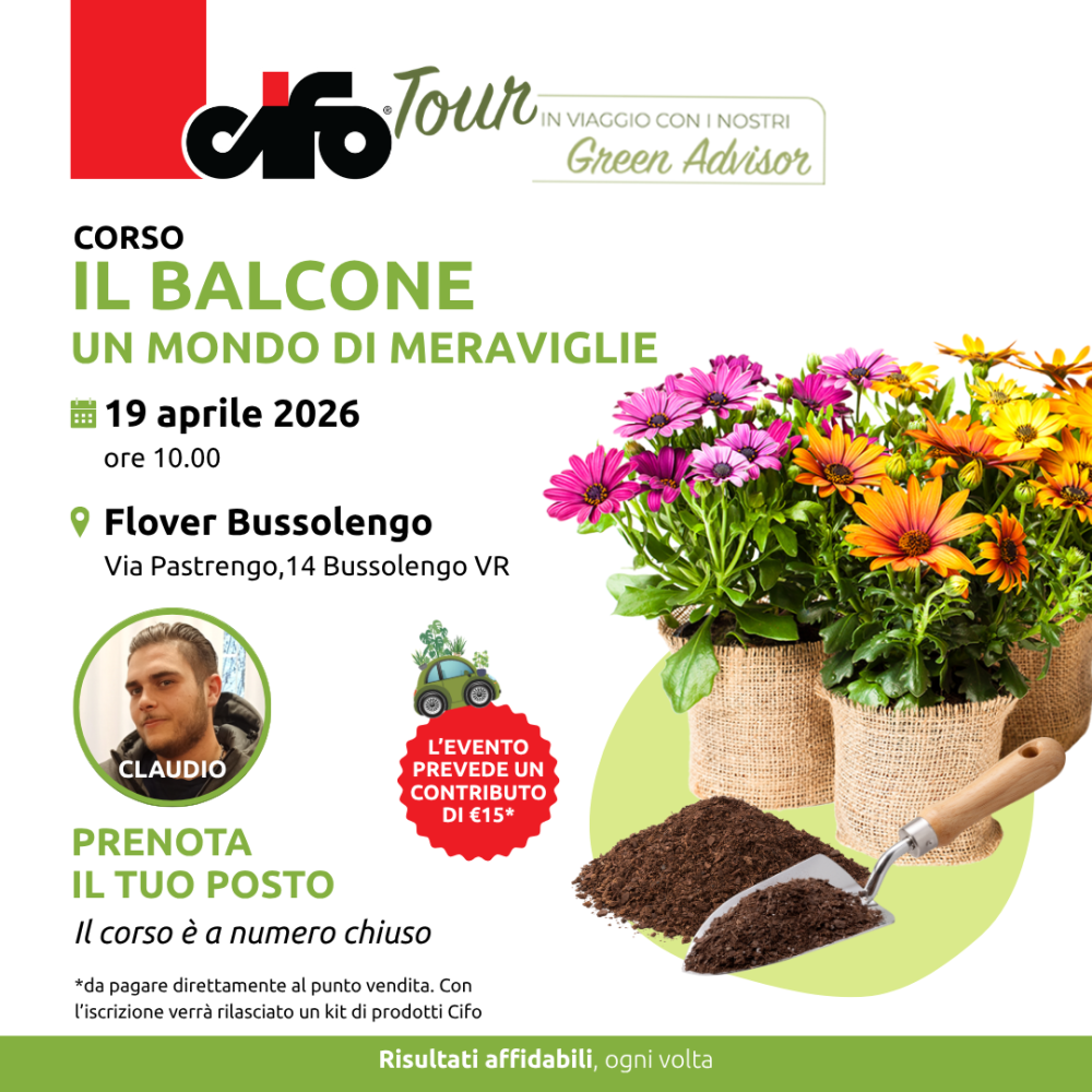 CIFO TOUR - IL BALCONE, UN MONDO DI MERAVIGLIE