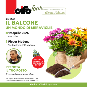 CIFO TOUR - IL BALCONE, UN MONDO DI MERAVIGLIE 2