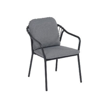 SEDIA NORA C/CORDA ALLU ANTR C/C