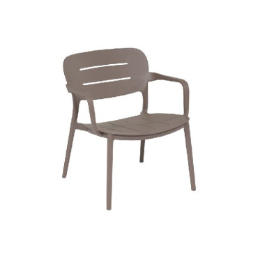 SEDIA TERRY C/BR PP TAUPE