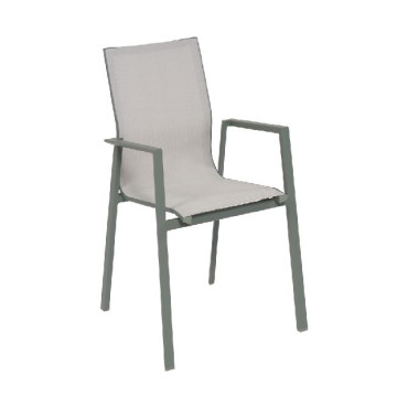 SEDIA VISION C/BR ALLU VERDE