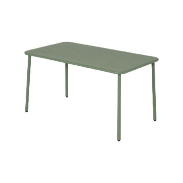 TAVOLO PATIO 140X80 FERRO OLIVA