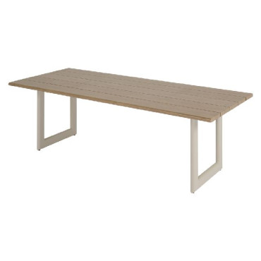 TAVOLO SHERWOOD 240X102 ALL CREMA T/AL L