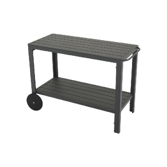 CARRELLO 100X45X74CM C/RUOTE ALLU ANTRAC