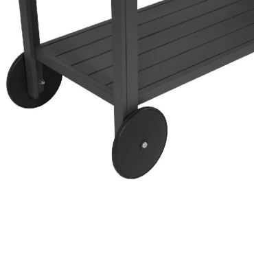 CARRELLO 100X45X74CM C/RUOTE ALLU ANTRAC 2