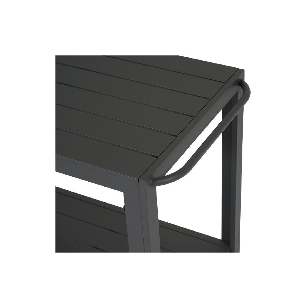 CARRELLO 100X45X74CM C/RUOTE ALLU ANTRAC