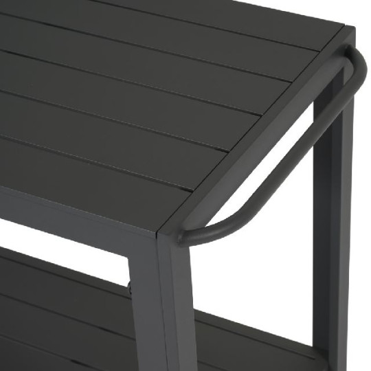 CARRELLO 100X45X74CM C/RUOTE ALLU ANTRAC