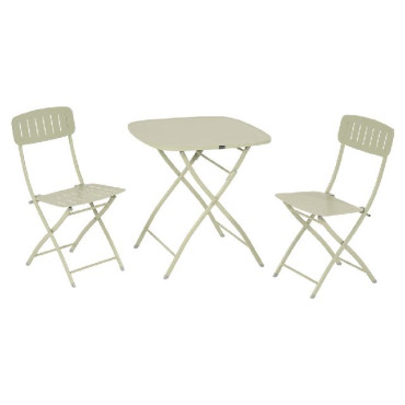 SET SPACEUP S/3 70X70 FERRO SALVIA