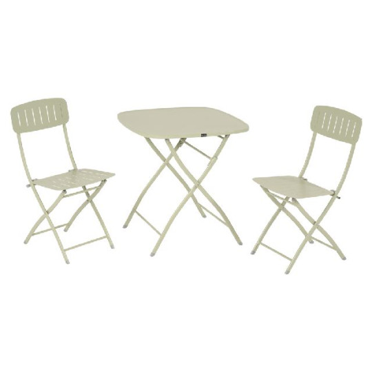 SET SPACEUP S/3 70X70 FERRO SALVIA