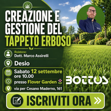 CREAZIONE E GESTIONE DEL TAPPETO ERBOSO - BY BOTTOS 2