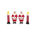 BABBO NATALE C/CANDELE C/LUCI D.POW