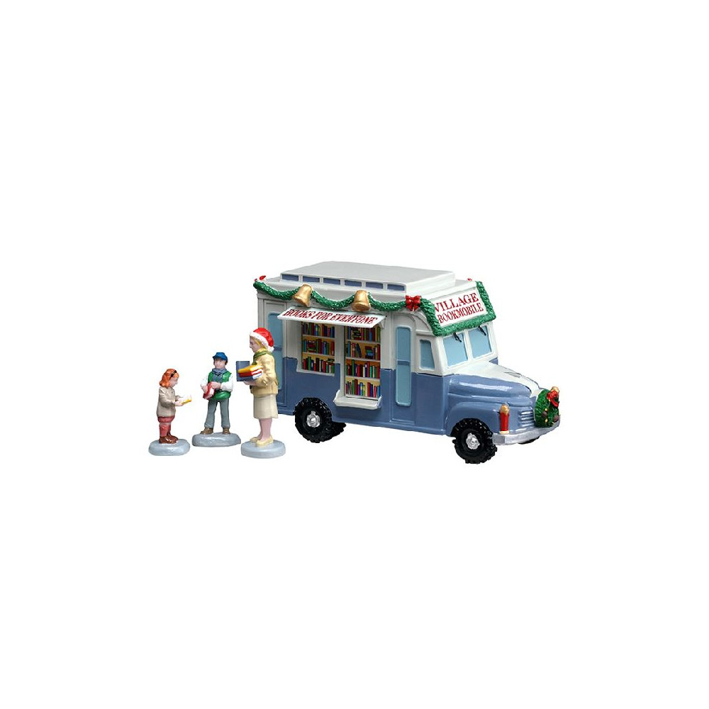 BOOKMOBILE, SET OF 4