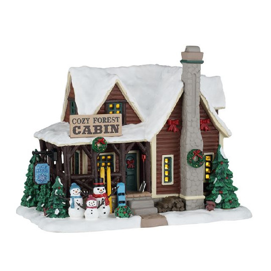 COZY FOREST CABIN, INCL. ADAPTOR 44338,