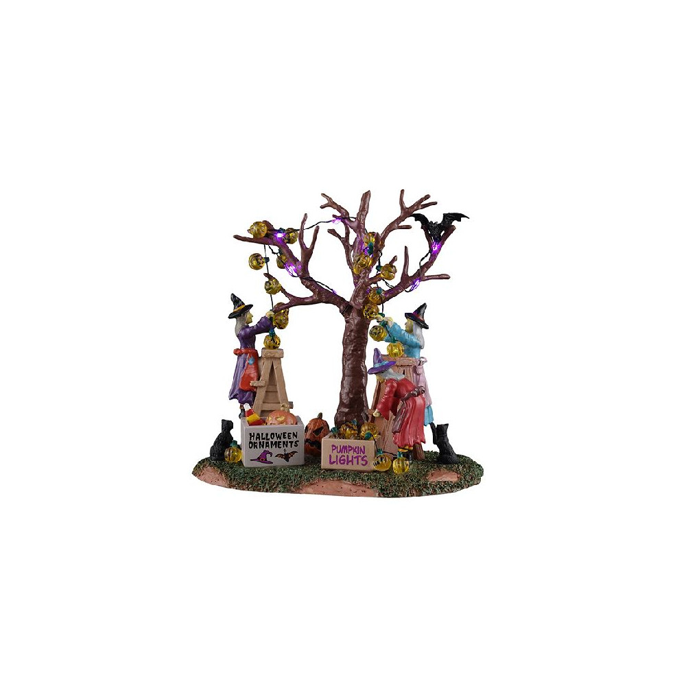 DECORATING THE SPOOKY TREE, B/O (4.5V)