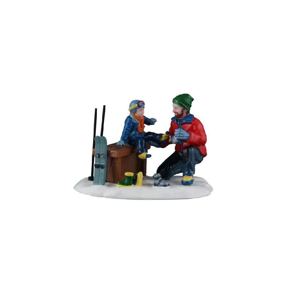 FATHER AND SON SKI DAY