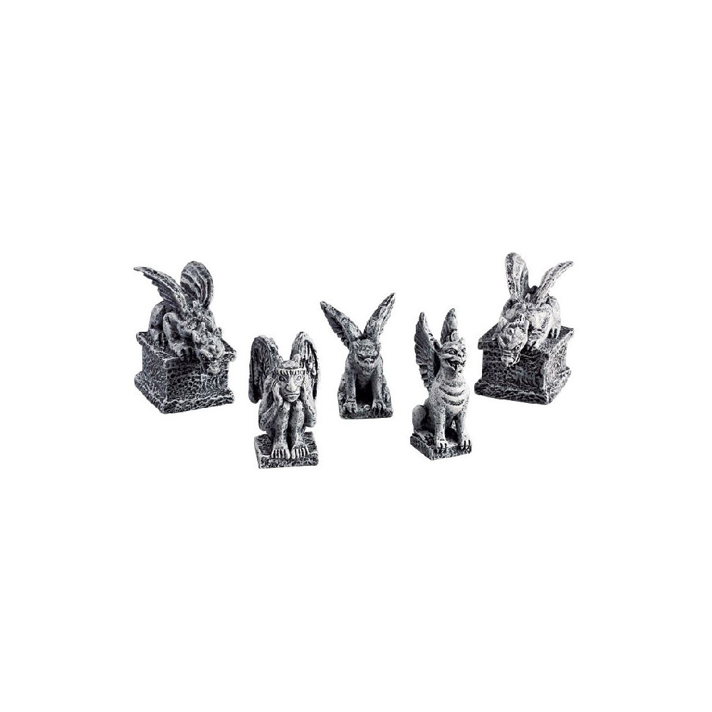 GARGOYLES,  SET OF 5