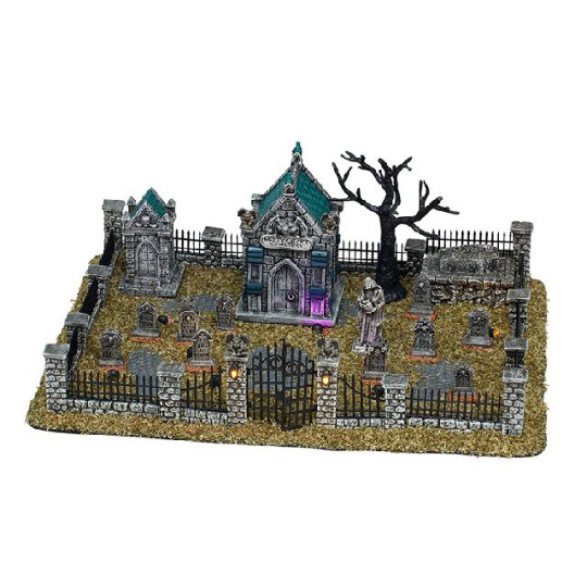 MISTY CRYPT GRAVEYARD, SET OF 15,  INCL.