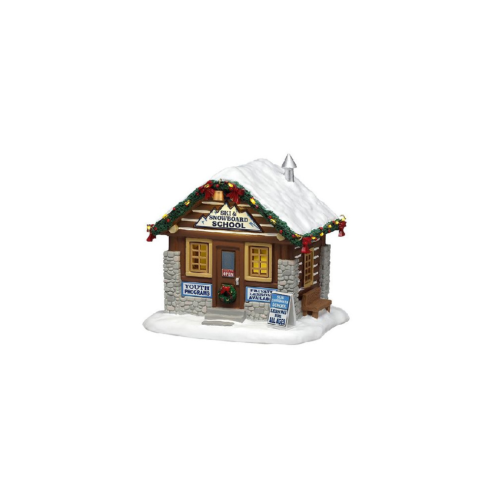 SKI & SNOWBOARD SCHOOL, AC ADAPTABLE (NO