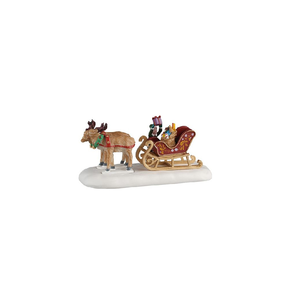 SLED OF TOYS
