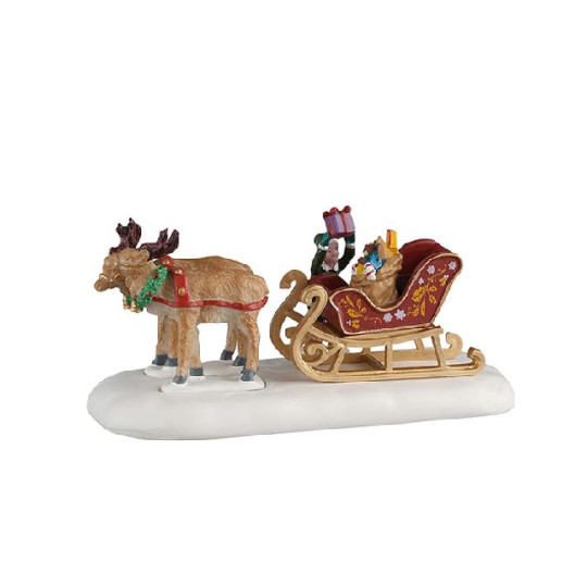 SLED OF TOYS