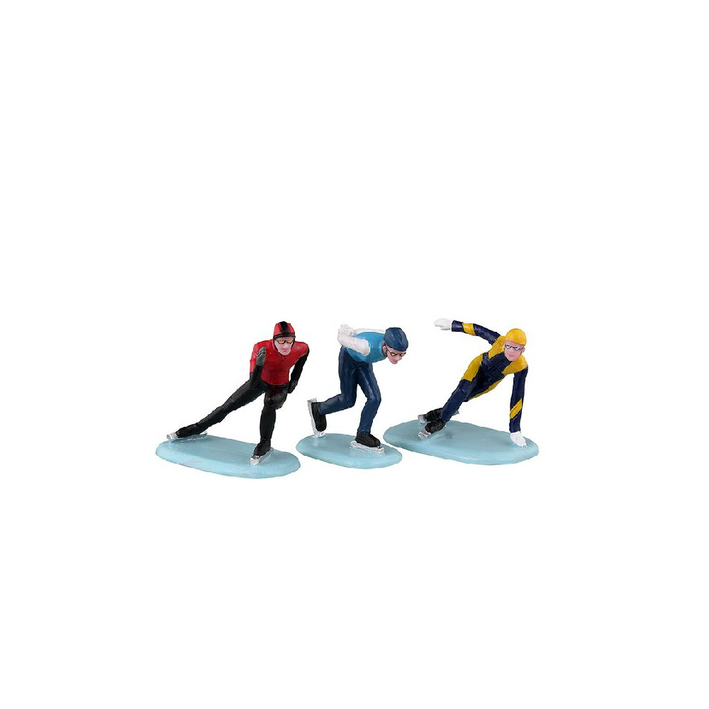 SPEED SKATERS, SET OF 3