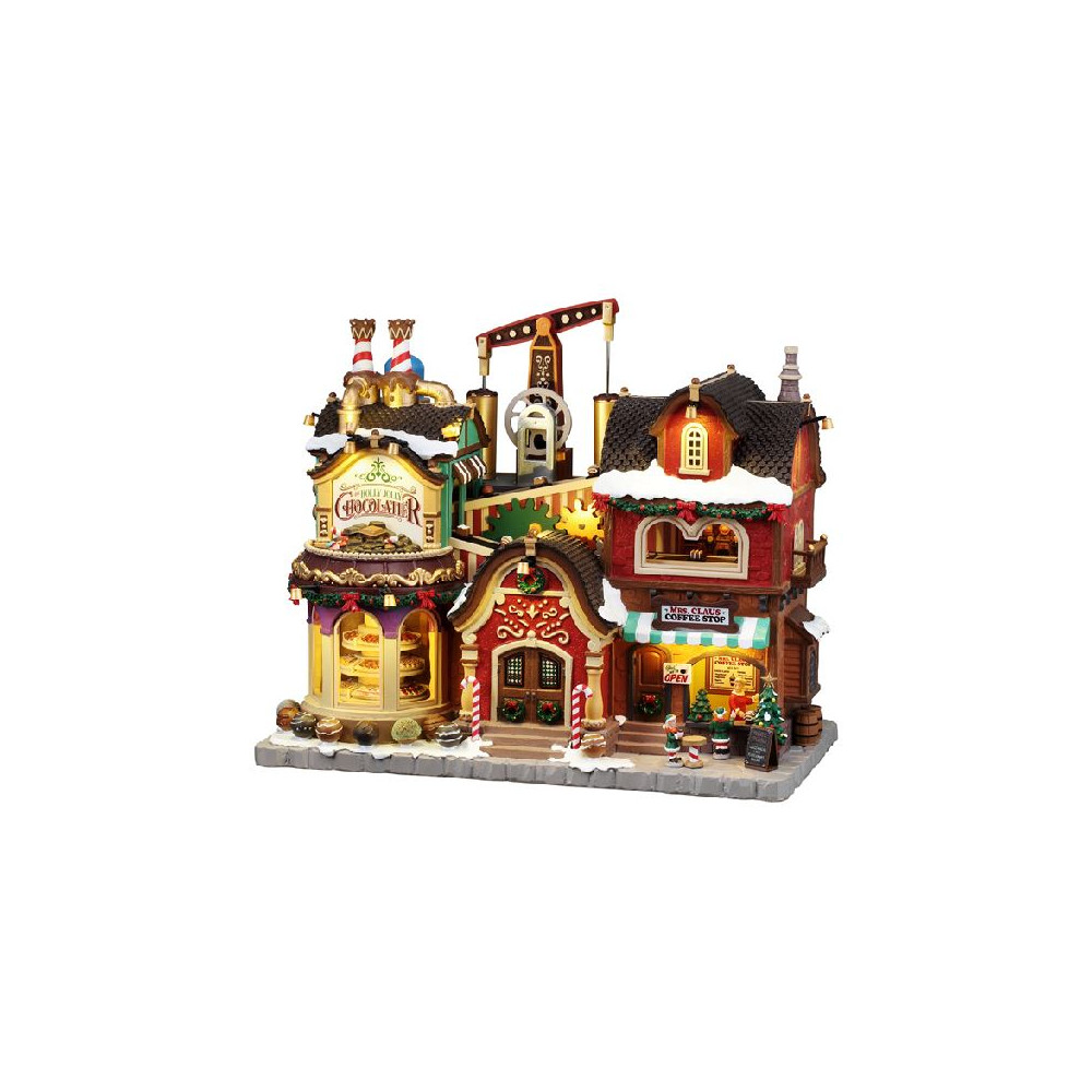 THE HOLLY JOLLY CHOCOLATIER & MRS. CLAUS