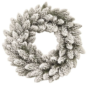CORONA INNEVATA D30CM PVC