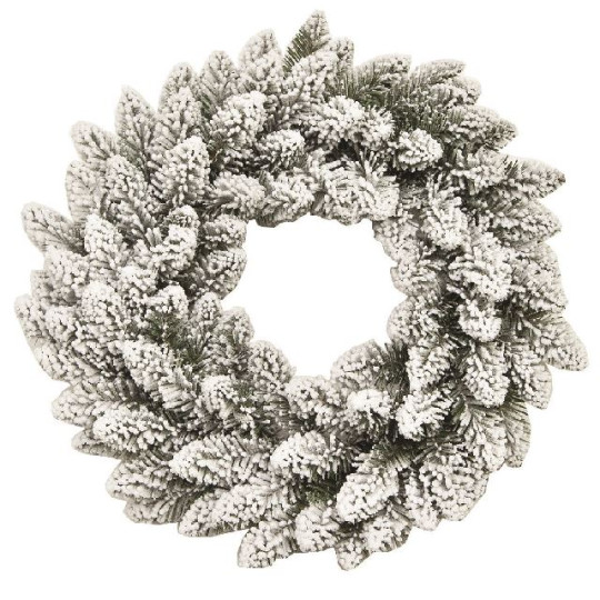 CORONA INNEVATA D30CM PVC