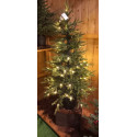 PINETTO 90CM PE C/100 LED BATT BASE PLAS