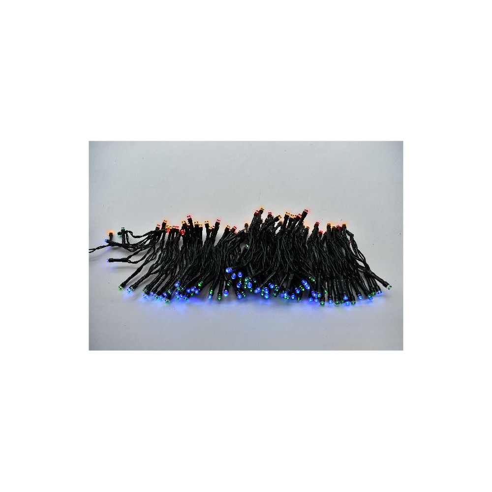 192 LED BATT TIMER C/C NERO MULTICOLOR