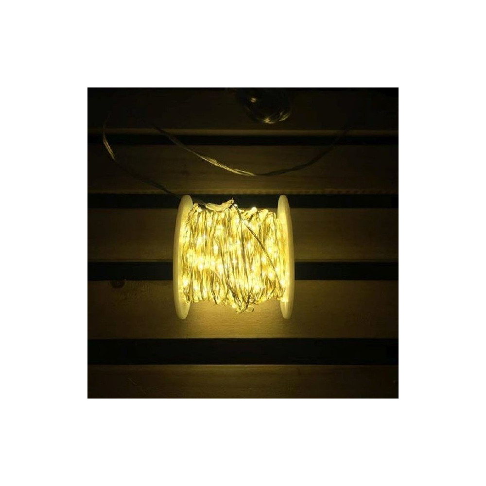 400 MICROLED BIANCO CALDO METAL ARG  C/C