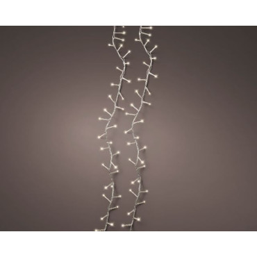 480LED BATTERIA WARM WHITE CAVO TRASP