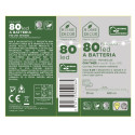 80 MICROLED BATT METAL ARG BIANCO CALDO