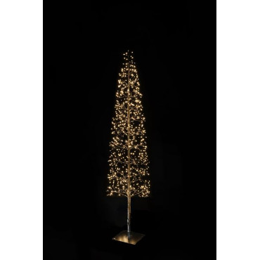 ALBERO 150CM 708LED CALDO C/FALSH