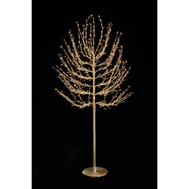 ALBERO 150CM ORO 580LED CALDO
