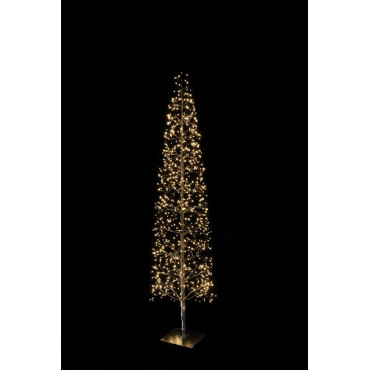 ALBERO 180CM 1080LED CALDO C/FLASH