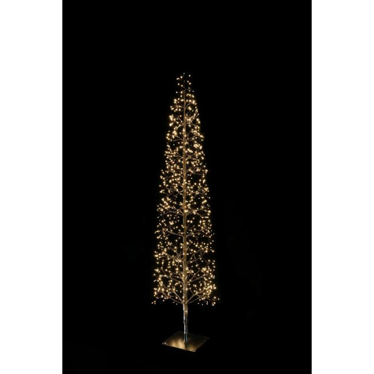 ALBERO 180CM 1080LED CALDO C/FLASH