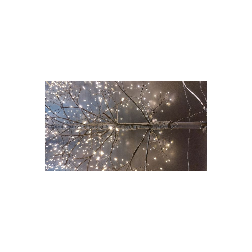 ALBERO 180CM 1080LED CALDO C/FLASH