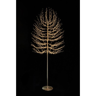 ALBERO 180CM ORO 900LED CALDO