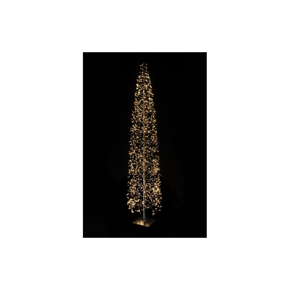 ALBERO 210CM 1224LED CALDO C/FLASH