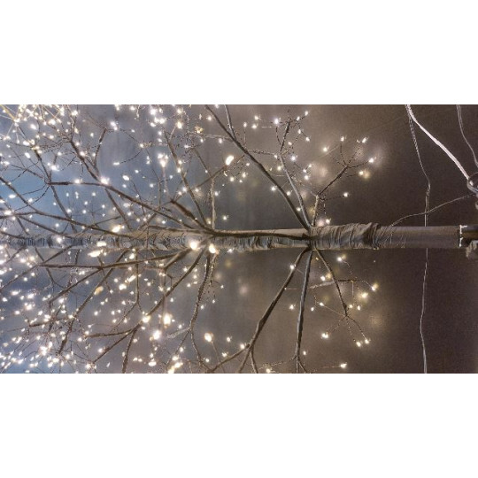 ALBERO 210CM 1224LED CALDO C/FLASH